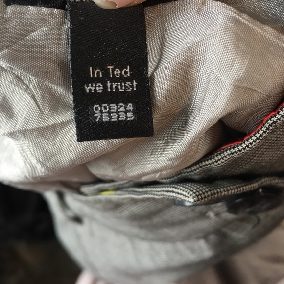 TED BAKER London Gray Dress Pants Trousers Size 8 - Picture 9 of 10